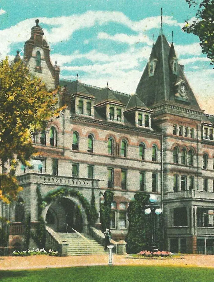 Union Printers Home historic postcard