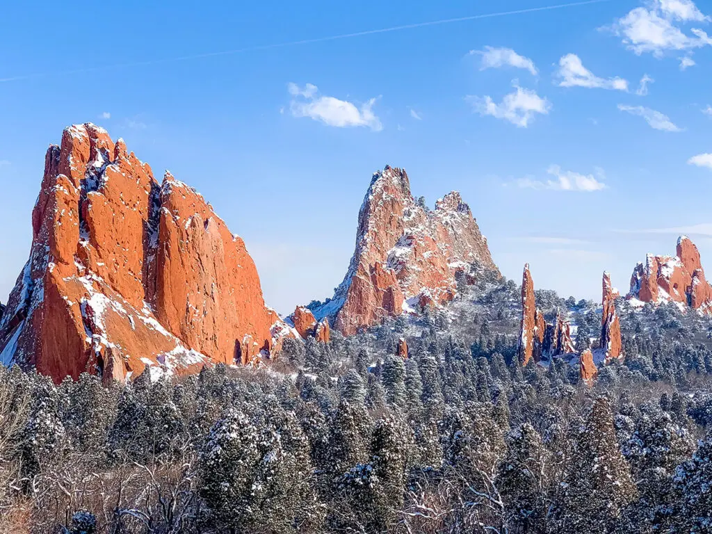 Garden of the Gods in Colorado Springs, CO