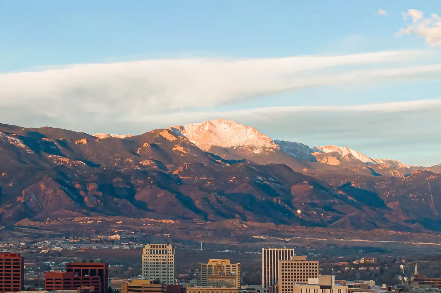 Pikes Peak in Colorado Springs, CO